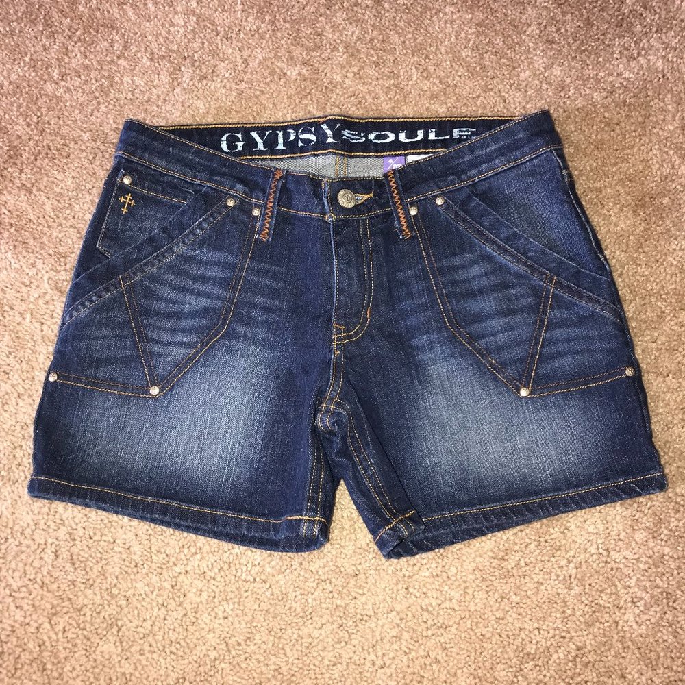 Gypsy Soule Dark Jean Shorts